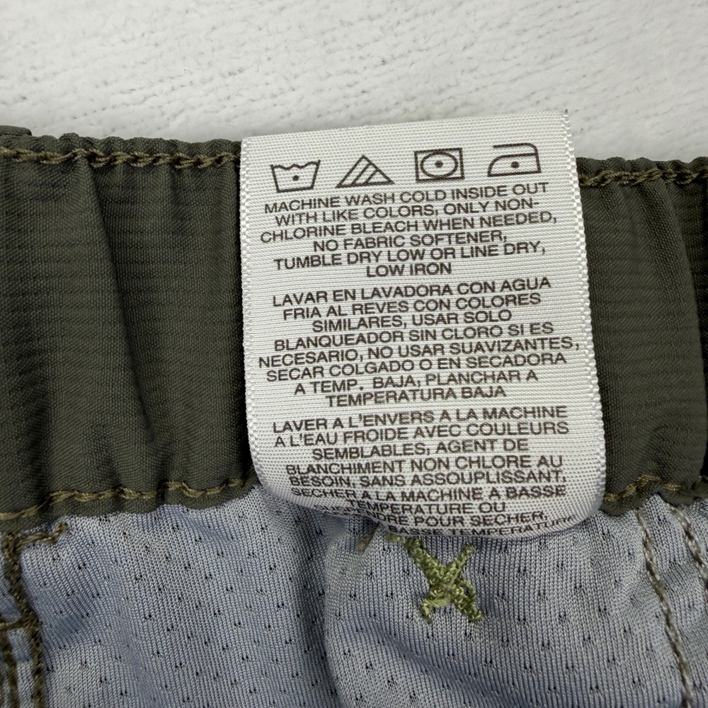 Wrangler Outdoor Series Shorts Mens 38 Olive Green Gorpcore Utility NW947SB - Picture 7 of 10